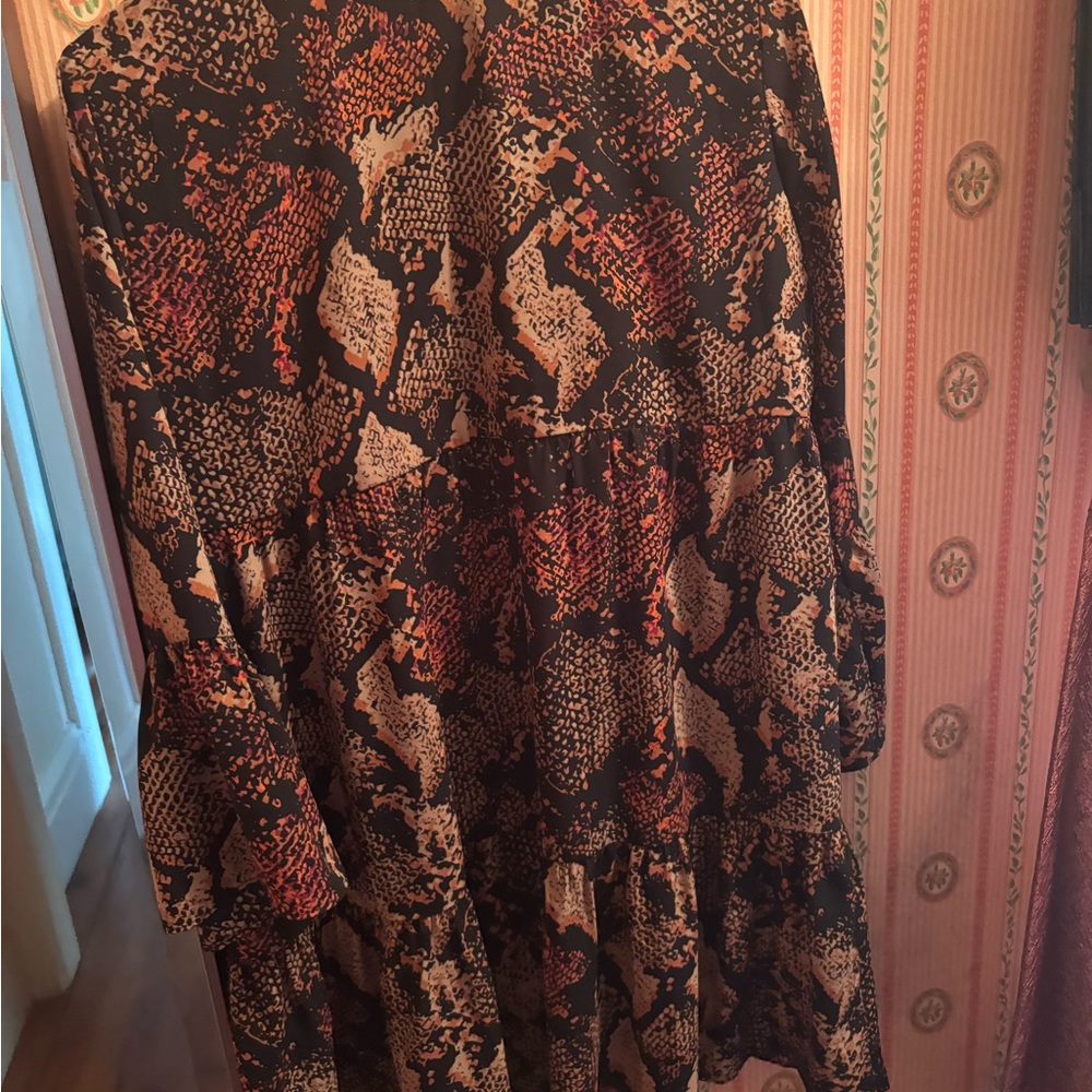 Joseph Ribkoff Multicolor Abstract Dress